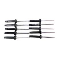 Kit de Rebites YakGear TRG10, 10 Unidades, Universal para Dreno de Casco
