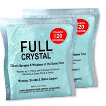 Kit de recarga: limpador de janelas externas Full Crystal, 120 ml x2