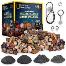 Kit de Recarga Rock Tumbler National Geographic - 1,36 kg de Rochas