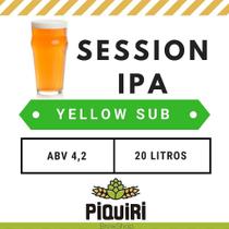 Kit de Receitas para Cerveja Artesanal 20L - Session IPA Yellow Sub