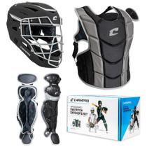 Kit de receptor CHAMPRO Optimus Pro Fastpitch para idades de 9 a 12 anos Kit de receptor CHAMPRO Optimus Pro Fastpitch para idades de 9 a 12 anos