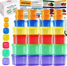 Kit de recipientes para controle de porções miaform 28 unidades com plano de alimentação Kit de recipientes para controle de porções miaform 28 unidades com plano de alimentação