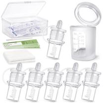 Kit de Recolectores de Calostro haakaa 2ml 6pcs y Vaso de Alimentación de 25ml