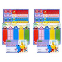 Kit de recompensas de adesivos Potty Training Sesame Street, pacote com 2