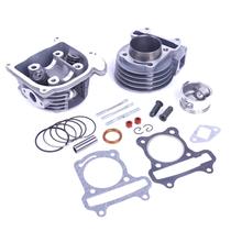 Kit de reconstrução Glixal GY6 80cc 47mm Big Bore Cylinder Scooter