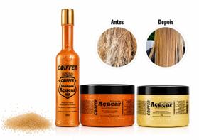 Kit de Recuperação Capilar Açucar Coiffer 3 passos Kit de Recuperação Capilar Açucar Coiffer 3 passos