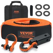 Kit de recuperação de cinta de reboque VEVOR Poliéster Heavy Duty 3x9m Kit de recuperação de cinta de reboque VEVOR Poliéster Heavy Duty 3x9m