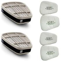 Kit de Refil para Respiradores Serie 6000 3M Kit de Refil para Respiradores Serie 6000 3M