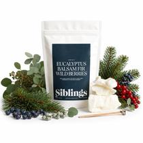 Kit de Refil para Vela Sib-lings Eucalipto, Bálsamo e Frutas Silvestres Kit de Refil para Vela Sib-lings Eucalipto, Bálsamo e Frutas Silvestres