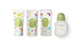 kit de refil shampoo+condicionador +sabonete liquido +colônia Mamãe e bebê