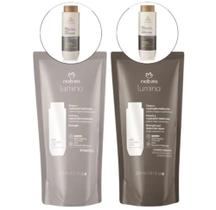 Kit de refil shampoo e condicionador força e reparação molecular