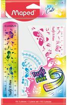 Kit de Réguas Twist n Flex Mini Cute Flow Pack - Maped Kit de Réguas Twist n Flex Mini Cute Flow Pack - Maped