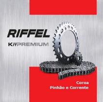 Kit de Relação Biz 100 Riffel aço 1045 Completo 98 à 05.