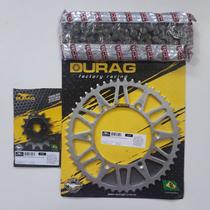 Kit de Relação Trilha 50x13 Moto TTR 230 - Corrente Grossa P520 - Durag