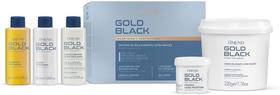 Kit de relaxamento Gold Black Guanidina profissional 1 aplicação ou 2 Retoques