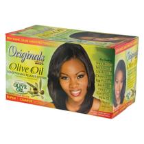Kit de relaxante capilar original da Africa's Best Olive Oil Kit de relaxante capilar original da Africa's Best Olive Oil