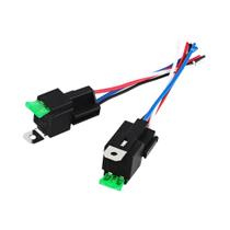 Kit De Relé Automotivo 12V DC SPST 2 6PCS 30A Conjunto De Interruptor De Fusível Com Fiação