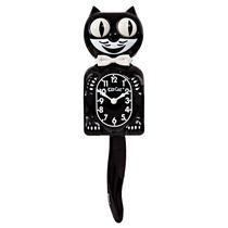 Kit de relógio de parede Cat Klock Gentlemen The Original Classic Black Kit de relógio de parede Cat Klock Gentlemen The Original Classic Black