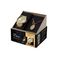 Kit de relógio seculus feminino Nossa Senhora das Graças - 44039LPSKDA1K1 Kit de relógio seculus feminino Nossa Senhora das Graças - 44039LPSKDA1K1