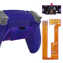 Kit de remapeamento RISE4 programável ExtremeRate Cobalt Blue Rubberized Grip para controlador PS5 BDM-030 040 050, placa de atualização, capa traseira redesenhada e 4 botões traseiros para controlador PS5 - sem controlador Kit de remapeamento RISE4 programável ExtremeRate Cobalt Blue Rubberized Grip para controlador PS5 BDM-030 040 050, placa de atualização, capa traseira redesenhada e 4 botões traseiros para controlador PS5 - sem controlador