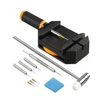 Kit De Remoção De Elos De Pulseira De Relógio Ajustável, Removedor De Pinos Para Ajuste E