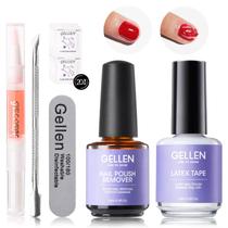 Kit de remoção de esmalte em gel Removedor de esmalte Gellen Gel