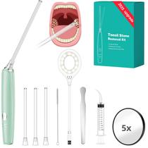 Kit de remoção de pedras amígdalas a vácuo Tonsil Stone 3X Safe Suction