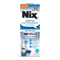 Kit de remoção de piolhos Nix Ultra Lice Treatment com solução de 100 mL Kit de remoção de piolhos Nix Ultra Lice Treatment com solução de 100 mL