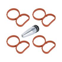 Kit De Remoção De Plugue De Vedação Do Flap De Turbulção Do Motor BMW N47 20D Com 4 Juntas E Kit De Remoção De Plugue De Vedação Do Flap De Turbulção Do Motor BMW N47 20D Com 4 Juntas E