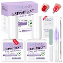 Kit de remoção de pó de imersão SAVILAND 15 mL, suave e seguro, 2 unidades
