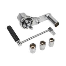 Kit De Remoção De Porcas De Roda Com Multiplicador De Torque Torsional De 1/2" Com Soquetes De 17mm