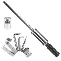 Kit De Reparação De Amassados Em Metal Com Extrator De Ganchos De Martelo E Ferramentas PDR Para