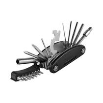 Kit De Reparação De Bicicleta Multifunções 21 Em 1 Com Chave De Torque E Chave De Fenda