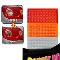 Kit De Reparação De Faróis E Lanternas De Carro DIY Filme De Reparação De Lente Com Padrão De Grade