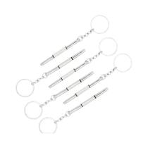 Kit De Reparação De Óculos De Precisão 1-20PC Mini Chave De Fenda Multifuncional 3 Em 1 Com Chaveiro