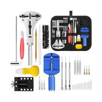 Kit De Reparação De Relógio Com 147 Peças, Conjunto De Ferramentas Para Abrir Caixas De Relógio