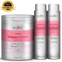 Kit De Reparação Instantânea Para Cabelos Danificados 1,6L