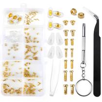 Kit de Reparación de Anteojos Ofone con Tornillos Dorados, Almohadillas para la Nariz y Estuche Kit de Reparación de Anteojos Ofone con Tornillos Dorados, Almohadillas para la Nariz y Estuche