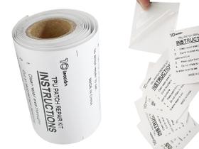 Kit de reparo 10Leccion TPU Pool Patch de 3 x 7 pés para colchão de ar Kit de reparo 10Leccion TPU Pool Patch de 3 x 7 pés para colchão de ar