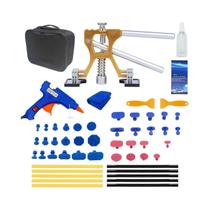 Kit De Reparo De Amassados Automotivos Ajustável Com Ventosa Para Remoção De Amassados Sem Pintura -