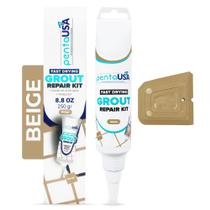 Kit de reparo de argamassa PENTAUSA Tile Beige Filler com proteção tripla