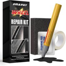 Kit de reparo de arranhões na roda SMAPHY Black Rim Touch Up Paint Kit de reparo de arranhões na roda SMAPHY Black Rim Touch Up Paint