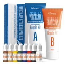 Kit de reparo de azulejos Ankita Porcelain Ceramic Color Match Kit de reparo de azulejos Ankita Porcelain Ceramic Color Match