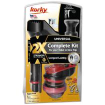 Kit de reparo de banheiro Korky 4010XP 2X Long-Life Standard 5cm Kit de reparo de banheiro Korky 4010XP 2X Long-Life Standard 5cm
