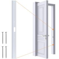 Kit de reparo de batentes de portas interiores POROHOM para qualquer porta (branco)