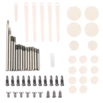 Kit de reparo de clarinete Tools Set Tbest com 58 peças de acessórios