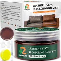 Kit de reparo de couro RABEKIM para recoloração de couro marrom médio