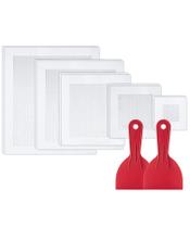 Kit de reparo de drywall Bates Choice 12 peças com 5 adesivos e facas