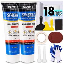 Kit de reparo de drywall DIYSELF para orifícios de unhas com pacote Spackle com 18 unidades