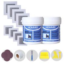 Kit de reparo de drywall HOMMEE com massa de reparo de 500 mL e ferramentas